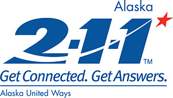 Alaska 2-1-1 logo